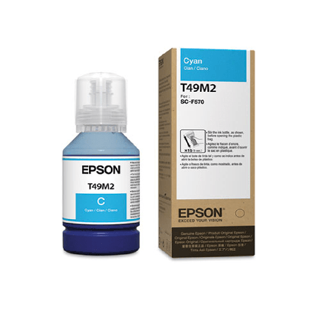 Tinta EPSON T49M Cyan 140 mL Original | Destek Comercial