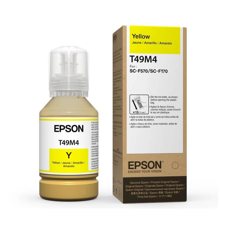 Tinta EPSON T49M Amarilla 140 mL Original | Destek Comercial