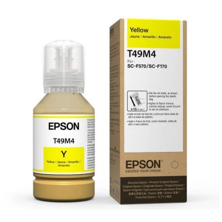 Tinta EPSON T49M Amarilla 140 mL Original | Destek Comercial