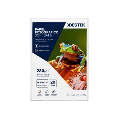 Fotográfico Soft Satin 280g Doble Carta Paq × 20 Hojas Doble Carta ...