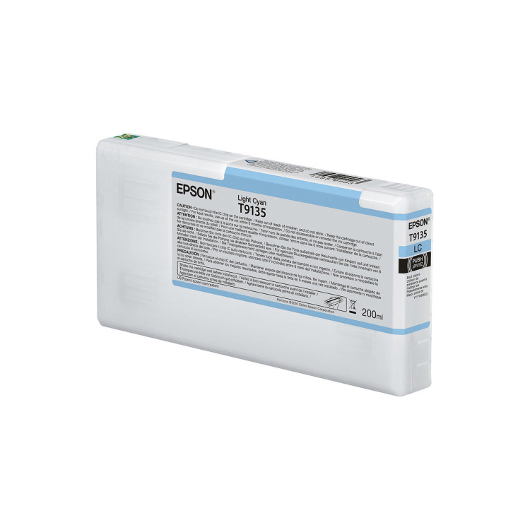 CARTUCHO EPSON 200ml ULTRACHROME HDX LIGHT CYAN SURECOLOR P5000