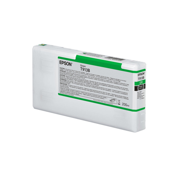CARTUCHO EPSON 200ml ULTRACHROME HDX GREEN SURECOLOR P5000
