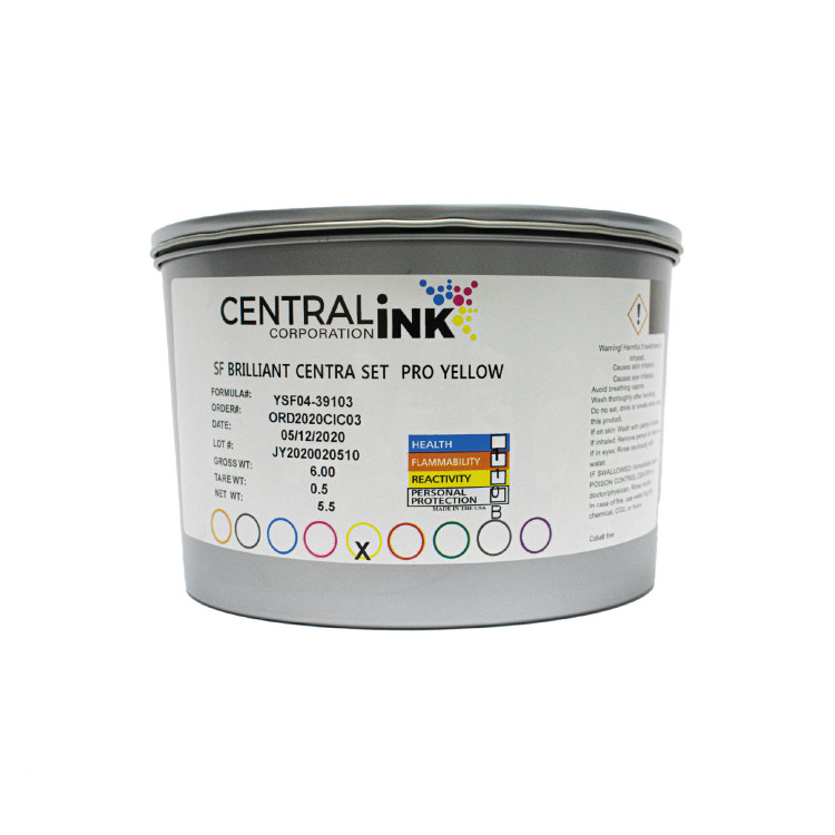 Tinta Process Central Set Amarillo 2.5 KG | Destek