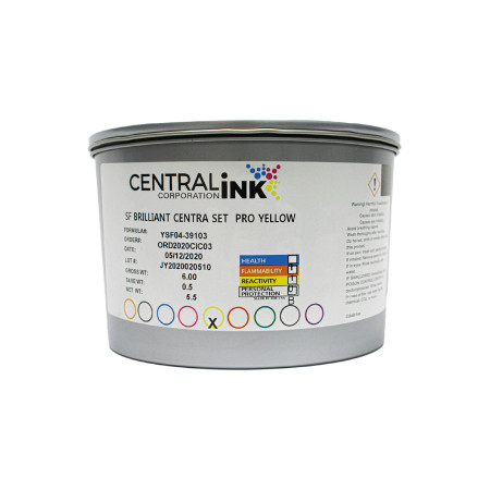 Tinta Process Central Set Amarillo 2.5 KG | Destek