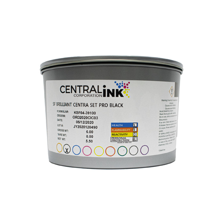 Tinta Process Central Set Negro 2.5 KG | Destek
