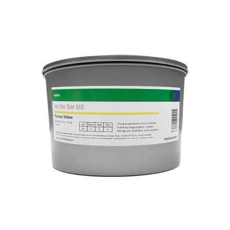TINTA PROCESS SAPHIRA ELITE STAR 610 AMARILLO X 2.5 KILOS