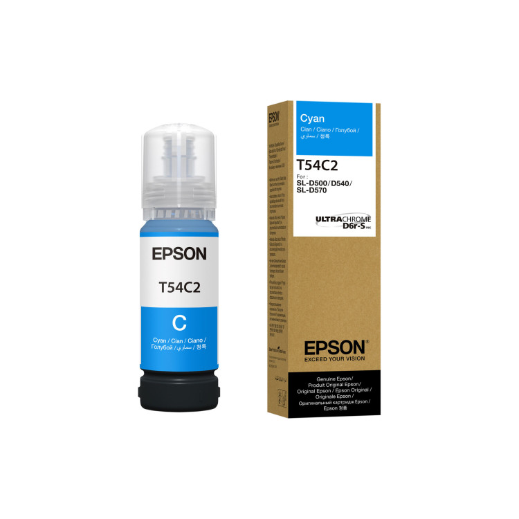 Botella Tinta EPSON EcoTank Cian L3110/L3150 | Destek Comercial