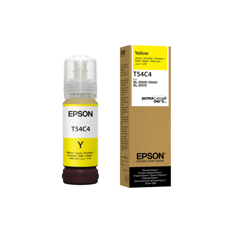Botella Tinta EPSON EcoTank Amarillo L3110/L3150 | Destek Comercial