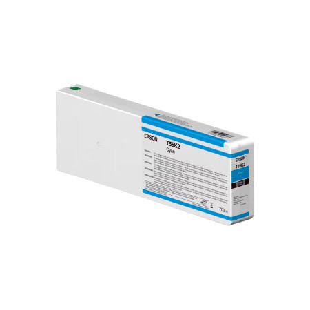 Cart. EPSON UltraChrome HD Cian 700ml T55K200 | Destek