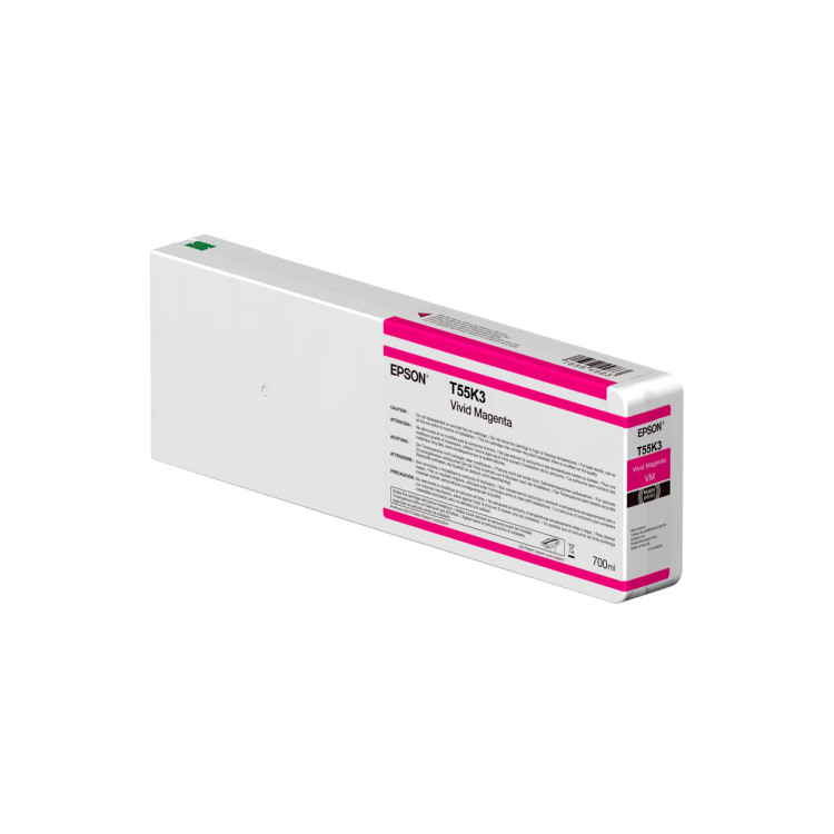 Cart. EPSON UltraChrome HD Magenta 700ml T55K300 | Destek