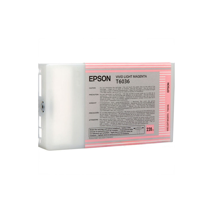 Cart. EPSON UltraChrome K3 Magenta Claro Vívido 220ml SP7800 | Destek