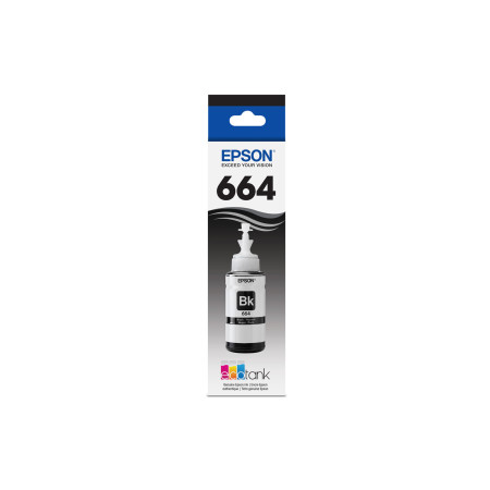 Botella Tinta EPSON 664 Negro EcoTank L Series | Destek