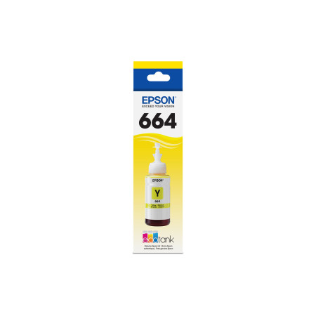 Botella Tinta EPSON 664 Amarillo EcoTank L Series | Destek