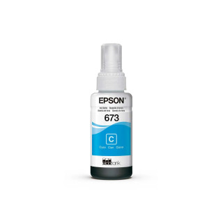 Botella Tinta EPSON 673 Cian EcoTank L800/L810 | Destek