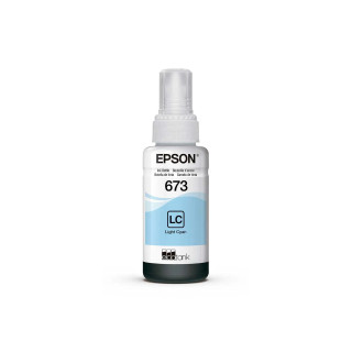 Botella Tinta EPSON 673 Cian Claro EcoTank L800/L810 | Destek