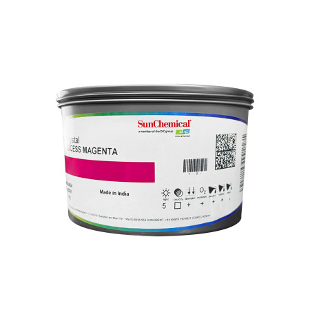 Tinta Process Sun Chemical Crystal Magenta 1 KG | Destek