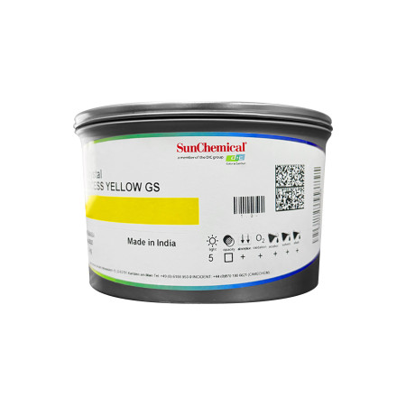 Tinta Process Sun Chemical Crystal Amarillo 1 KG | Destek