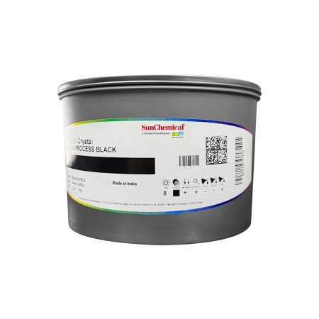 Tinta Process Sun Chemical Crystal Negro 2.5 KG | Destek