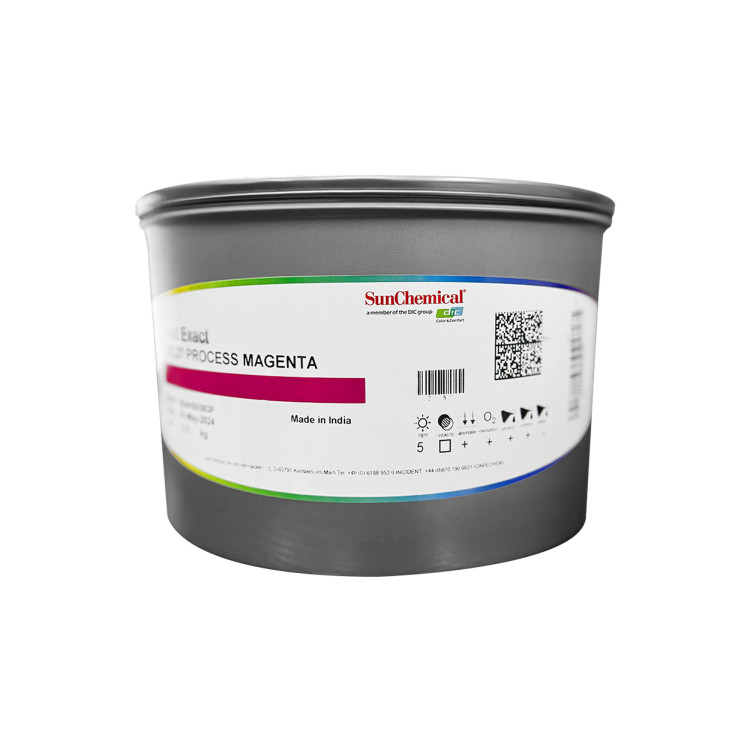 TINTA PROCESS EXACT MAGENTA X 2.5 KILOS SUN CHEMICAL