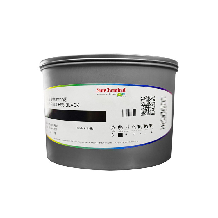 TINTA PROCESS TRIUMPH NEGRO X 2.5 KILOS SUN CHEMICAL