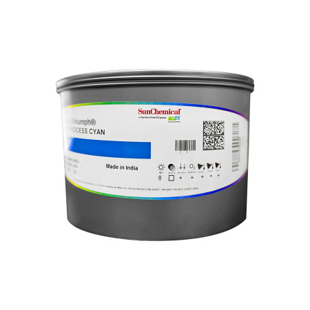 TINTA PROCESS TRIUMPH CYAN X 2.5 KILOS SUN CHEMICAL