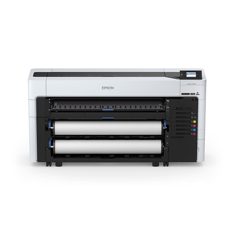 Impresora EPSON CAD/Técnica de Gran Formato SureColor T7770DL de doble rollo y 44 pulgadas con sistema de paq de tinta de 1,6 Lt