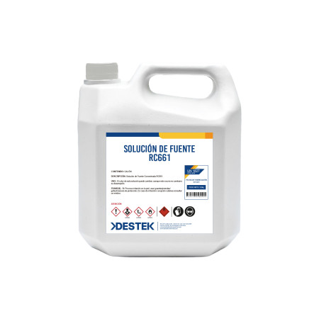 Solución de Fuente R-661 Agfa X Galón | Destek Comercial