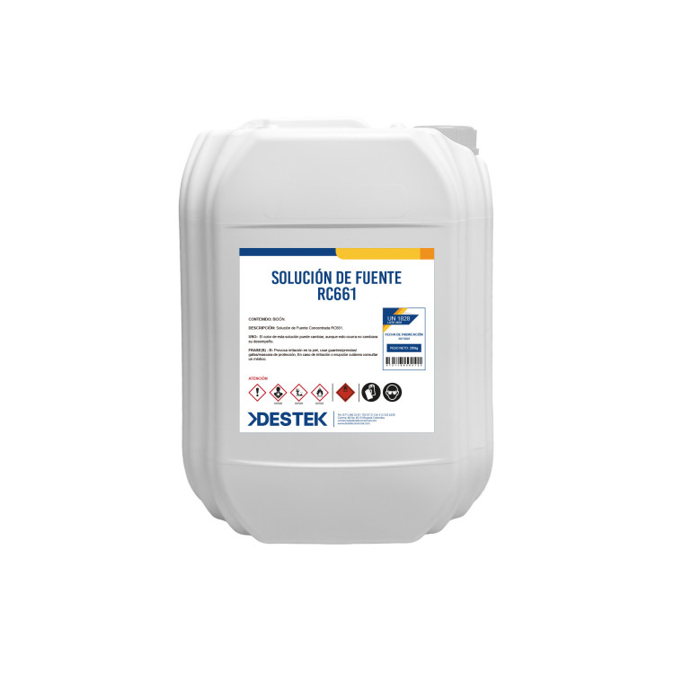 SOLUCION DE FUENTE R-661 AGFA BIDON X 5 GALONES