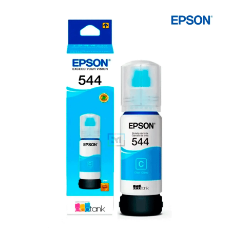 Botella de tinta cyan EPSON 544